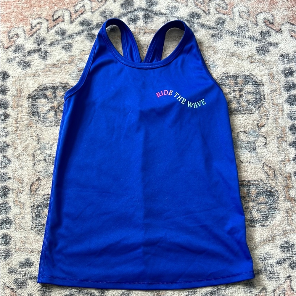 All in Motion Blue Activewear Top